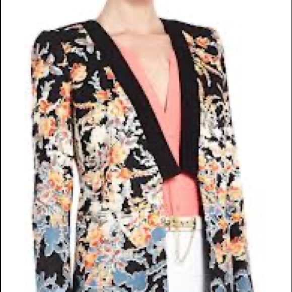 BCBG Floral Blazer - Picture 7 of 8